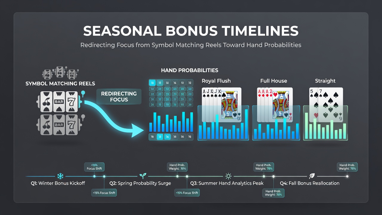 Table games and sports betting terminals integrated with seasonal bonus displays