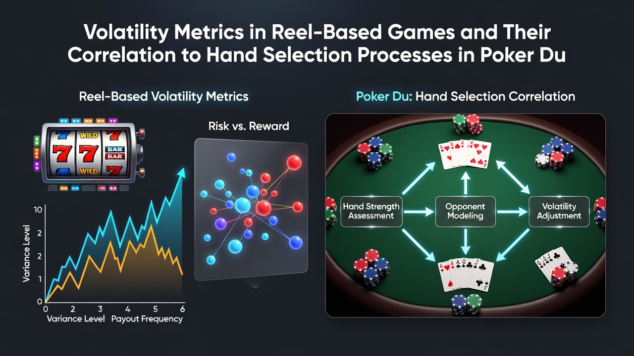 Comparative chart linking reel volatility indexes to poker hand selection frequencies during sports events