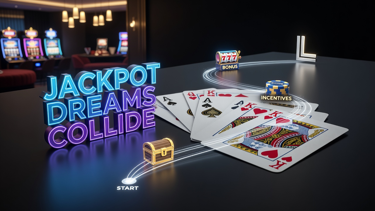 Close-up view of poker chips and cards alongside a mobile screen displaying live sports odds and bonus notifications